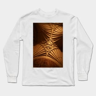 Tewkesbury Abbey - Vaulted Ceiling Long Sleeve T-Shirt